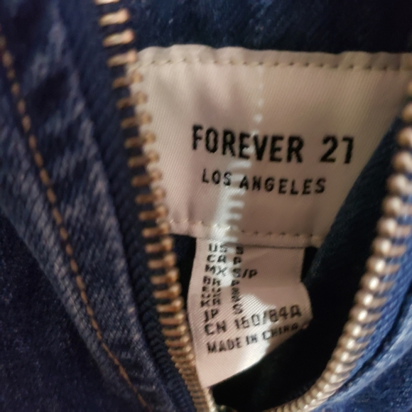 Forever 21 denim overall dress - Picture 4 of 4